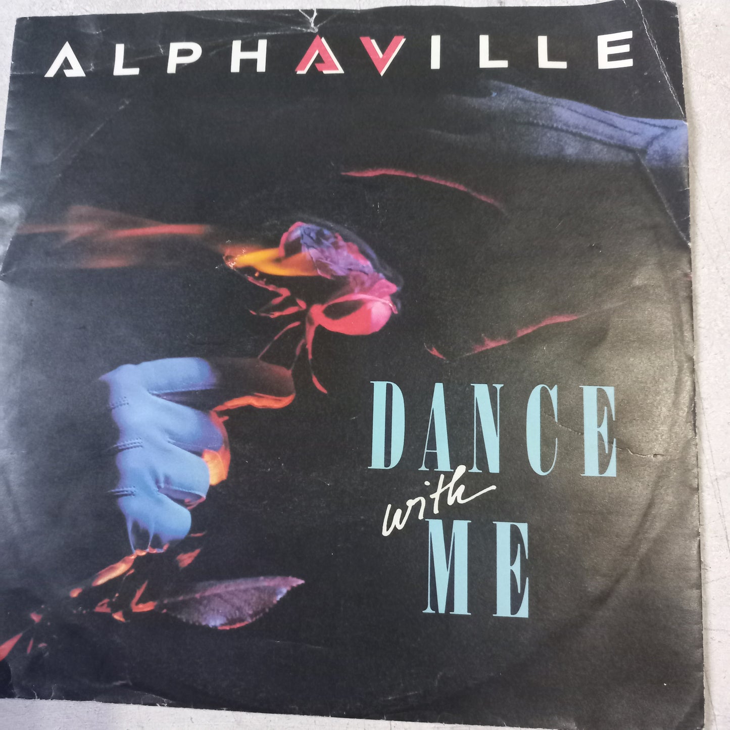 Alphaville Dance With Me Simple 7" Vg+ De Epoca