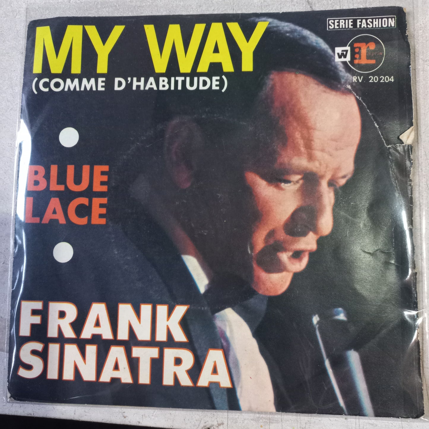 Frank Sinatra My Way Simple 7" Vg+ De Epoca