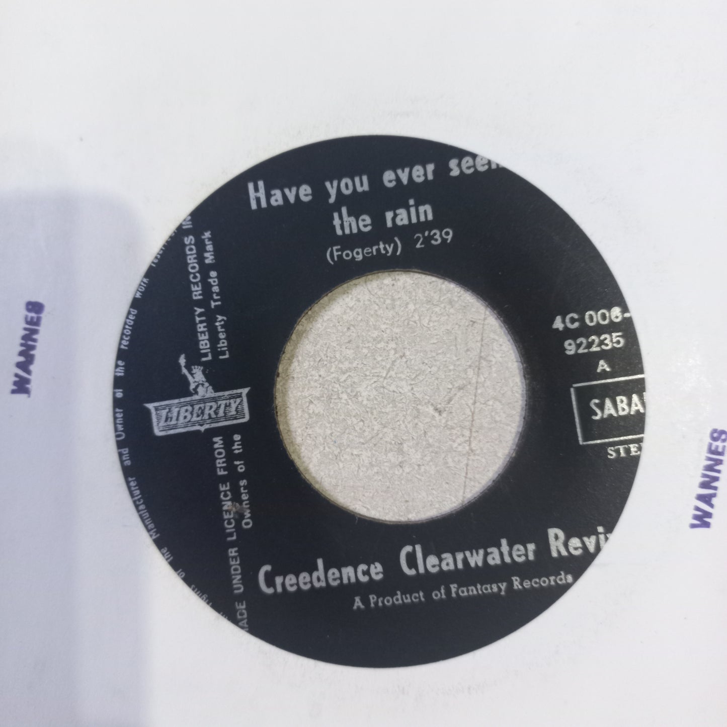 Creedence Have You Ever See The Rain Simple 7" Vg+ De Epoca