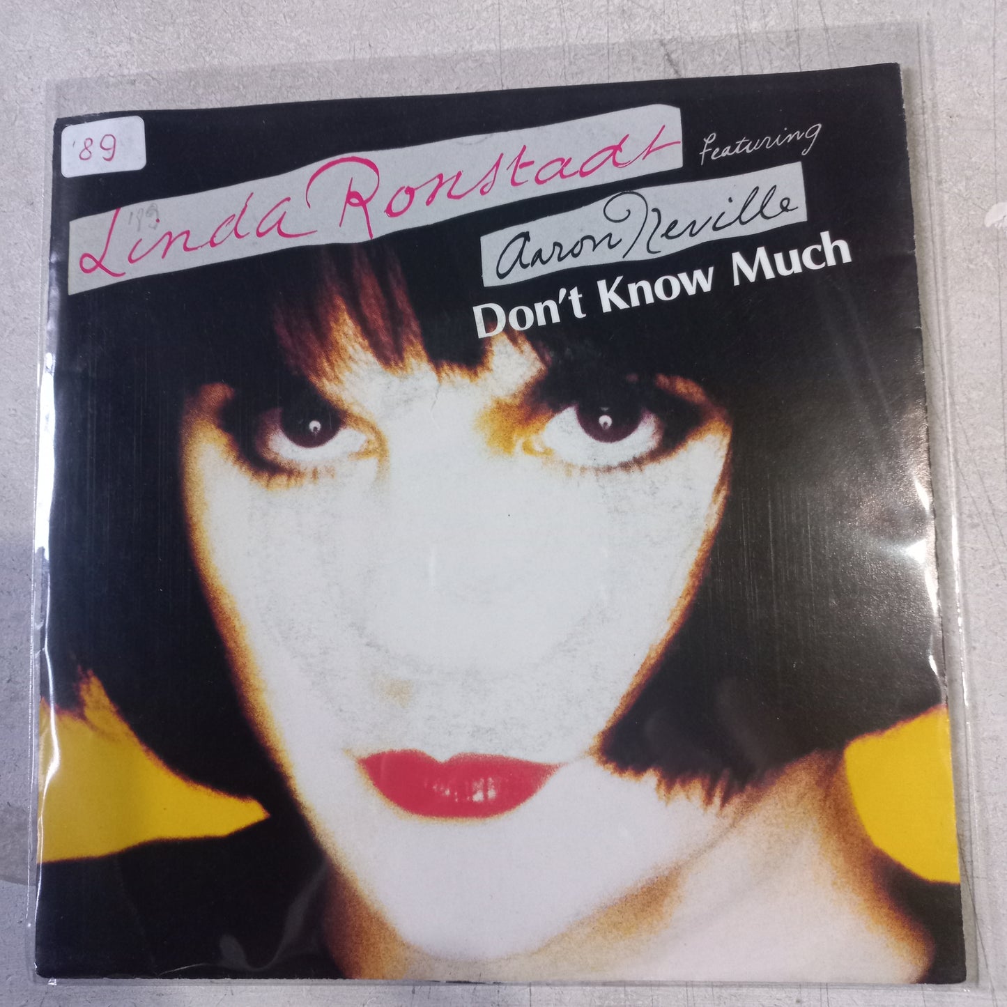 Linda Rondstadt Dont Know Much Simple 7" Vg+ De Epoca
