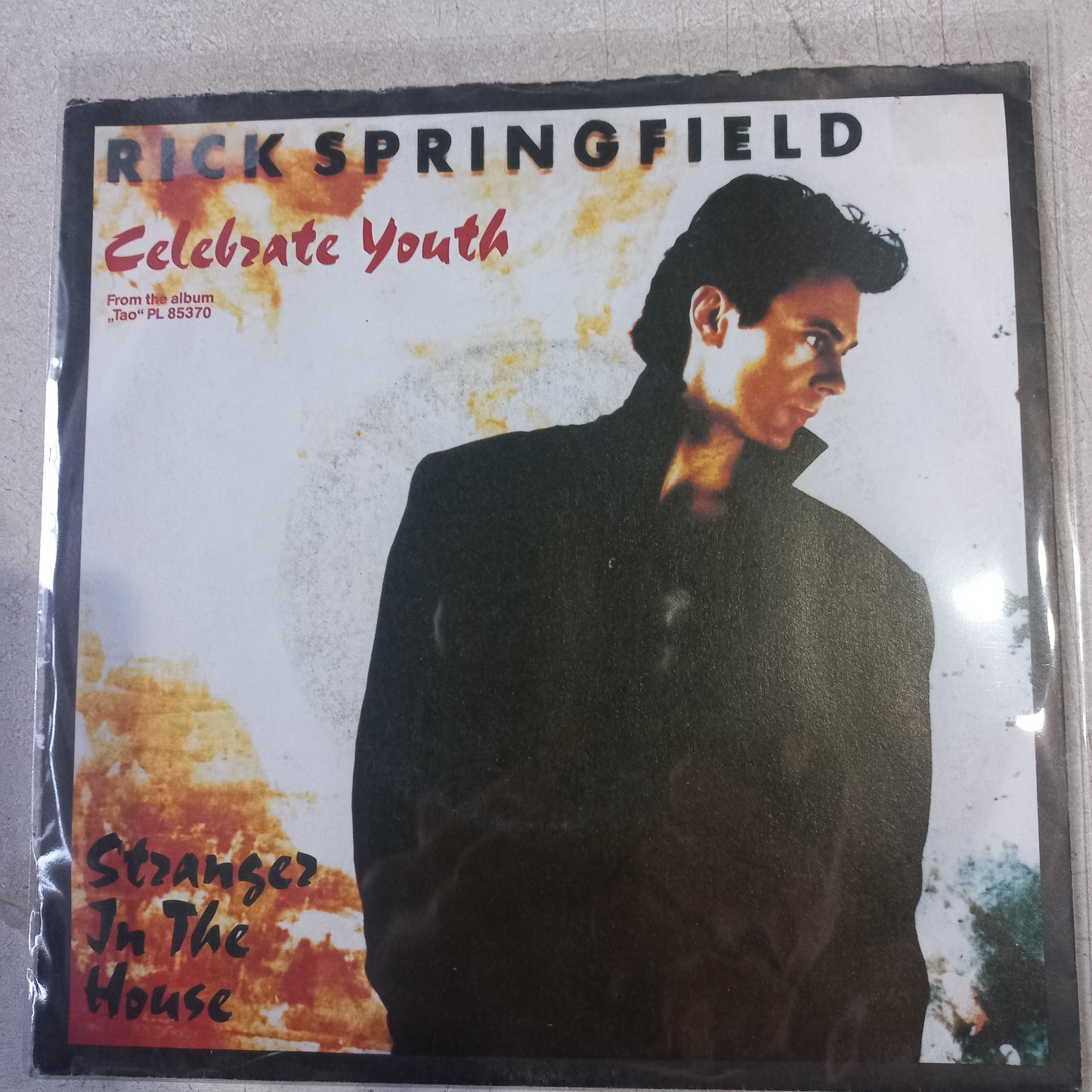 Rick Springfield Celebrate Youth Simple 7" Vg+ De Epoca