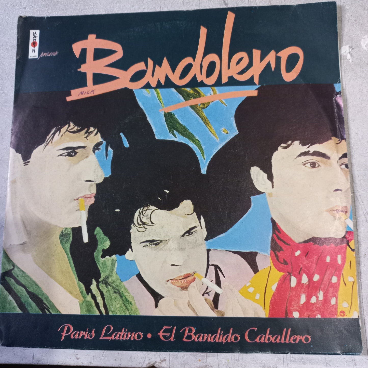 Bandolero Paris Latino Simple 7" Vg+ De Epoca