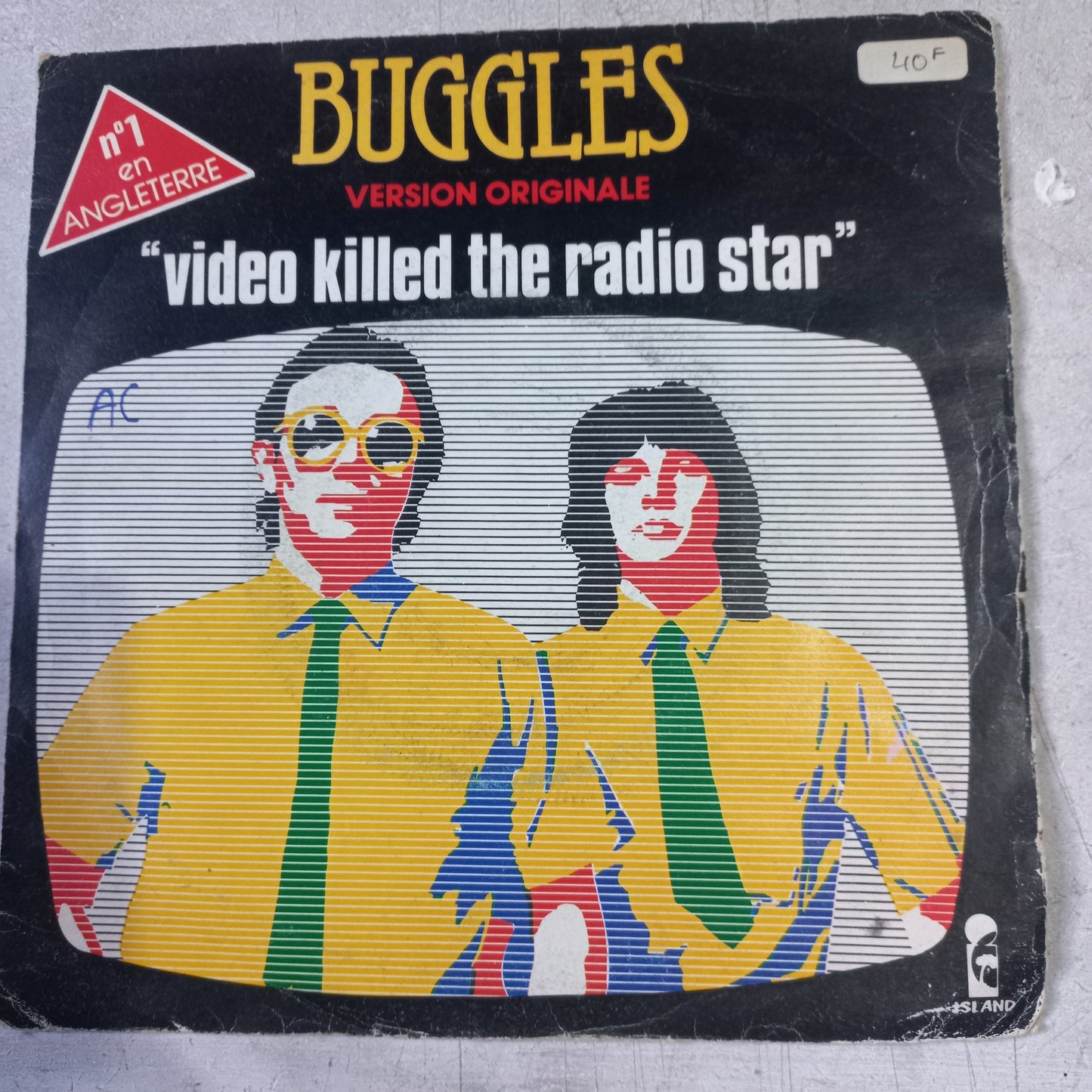 Buggles Video Killed The Radio Star Simple 7" Vg+ De Epoca