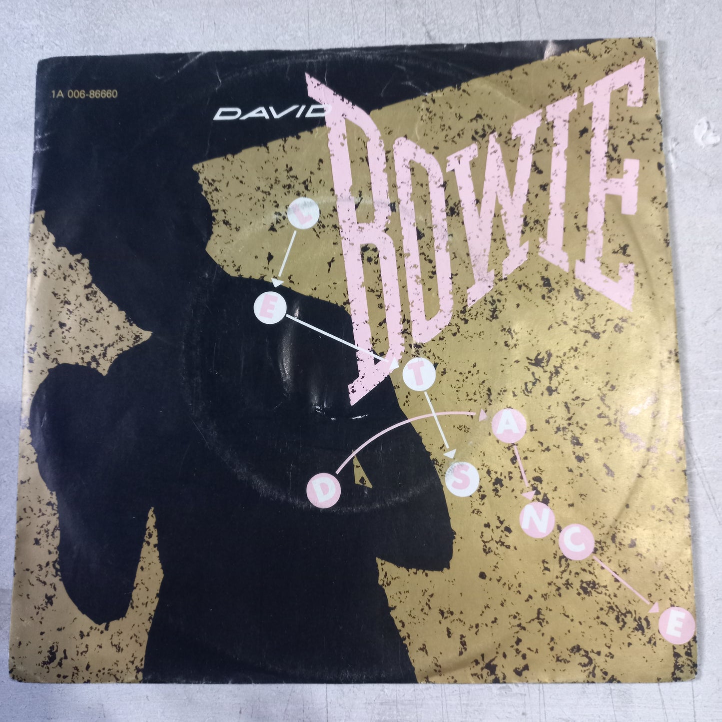 David Bowie Lets Dance Simple 7" Vg+ De Epoca