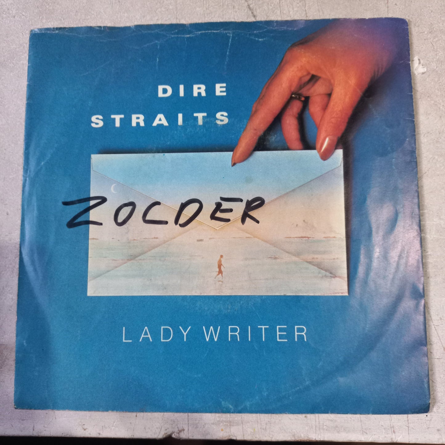 Dire Straits Lady Writer Simple 7" Vg+ De Epoca