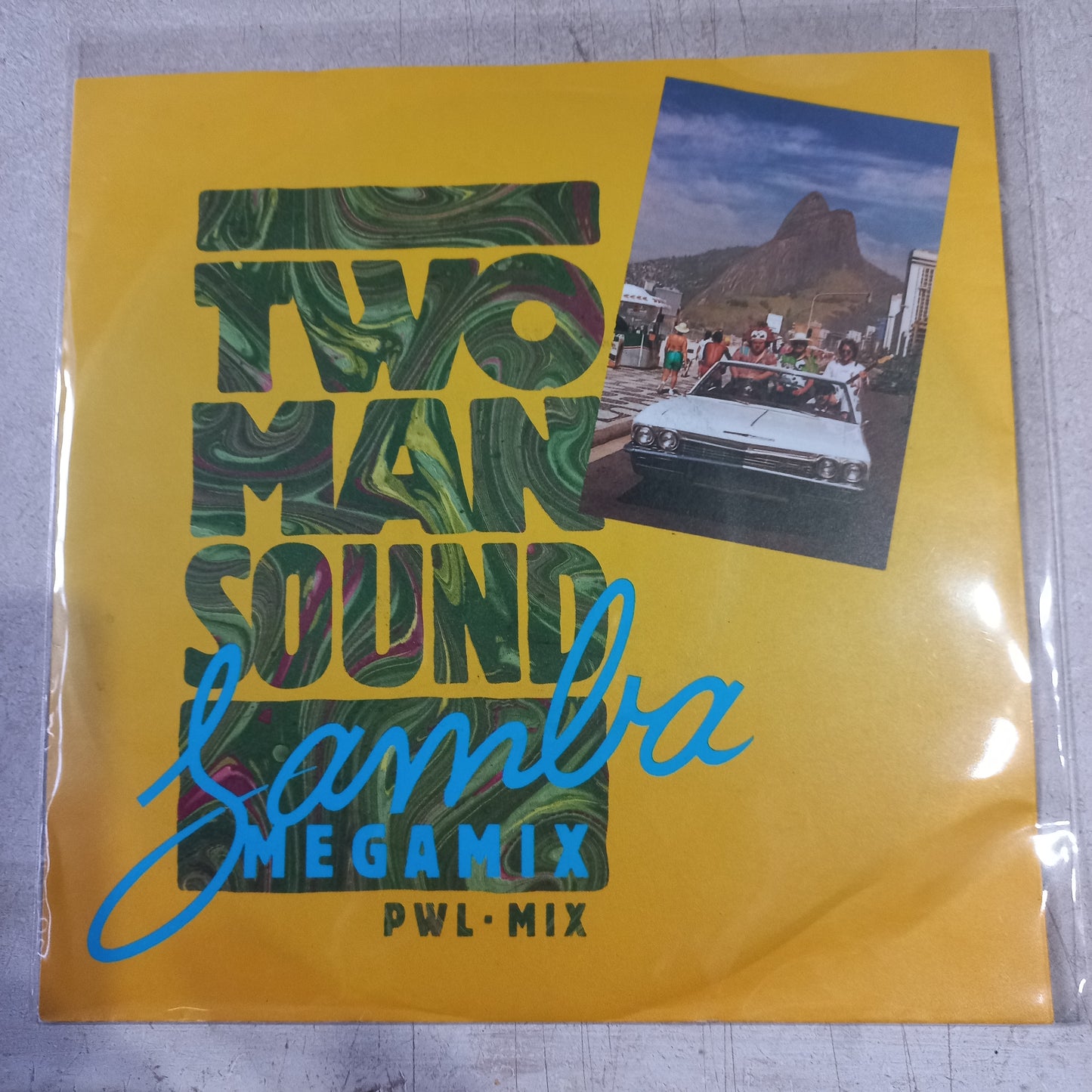 Two Man Sound Samba Megamix Simple 7" Vg+ De Epoca