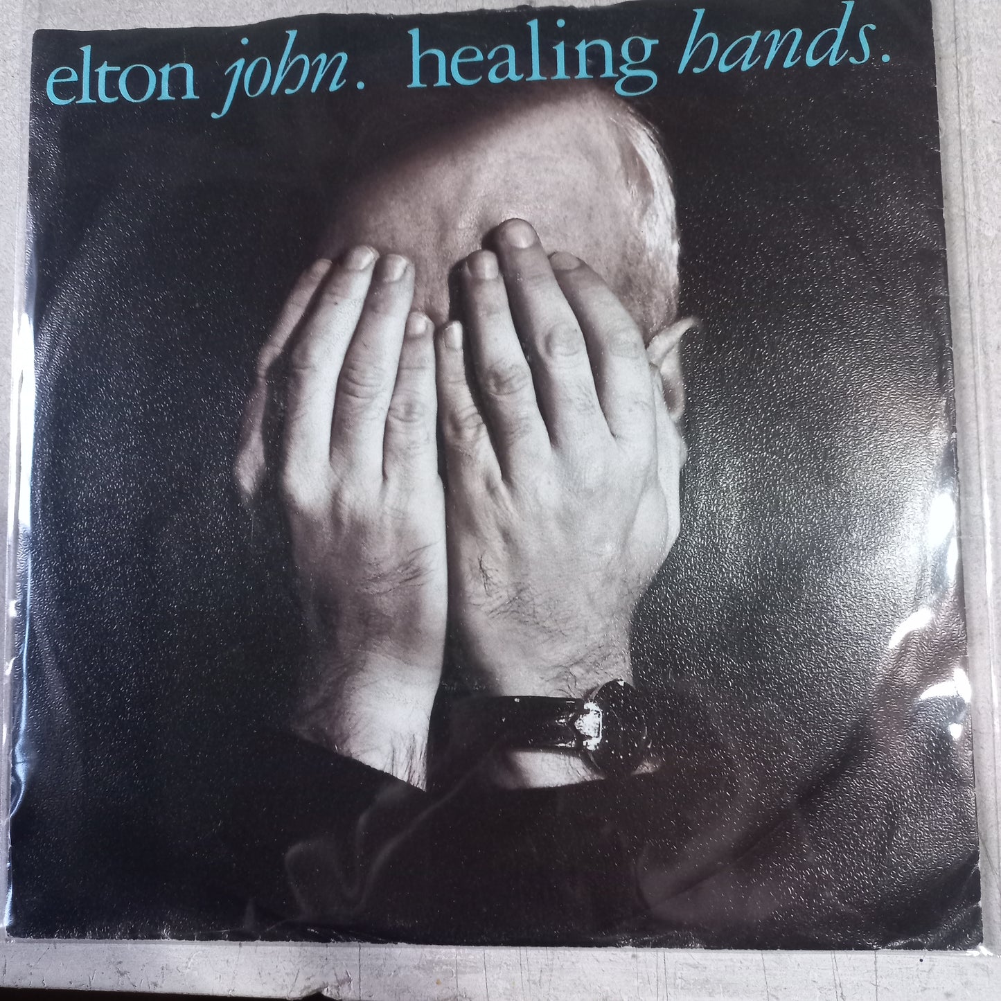 Elton John Healing Hands Simple 7" Vg+ De Epoca