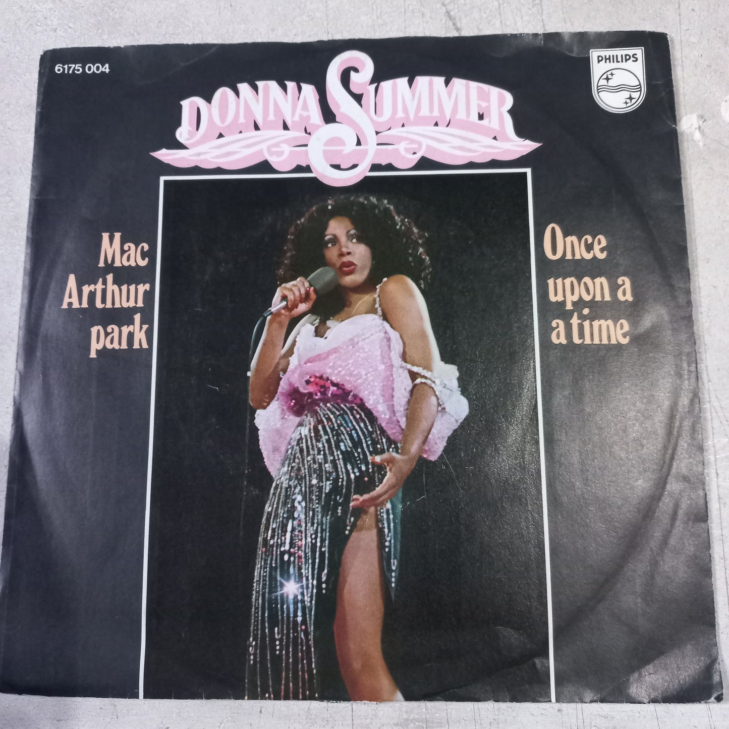 Donna Summer Mc Arthur Park Simple 7" Vg+ De Epoca