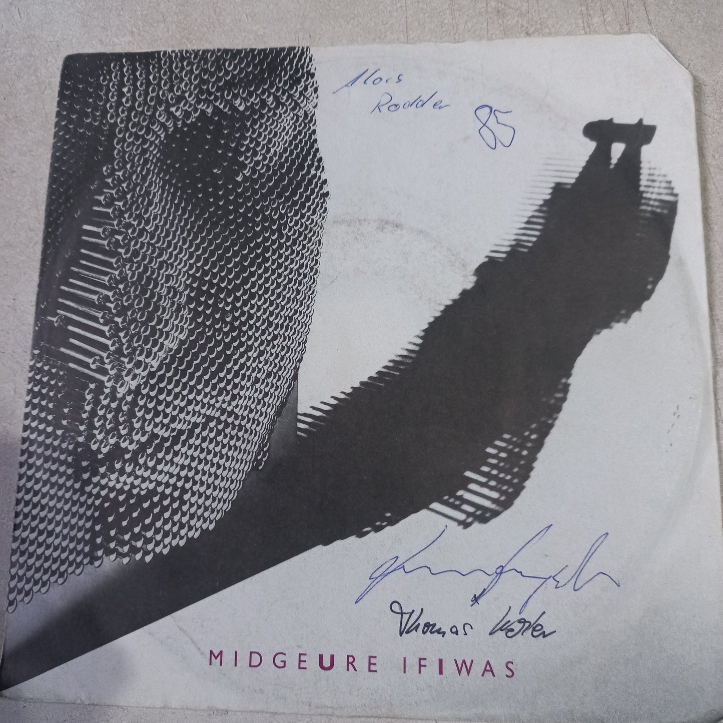 Midge Ure If I Was Simple 7" Vg+ De Epoca