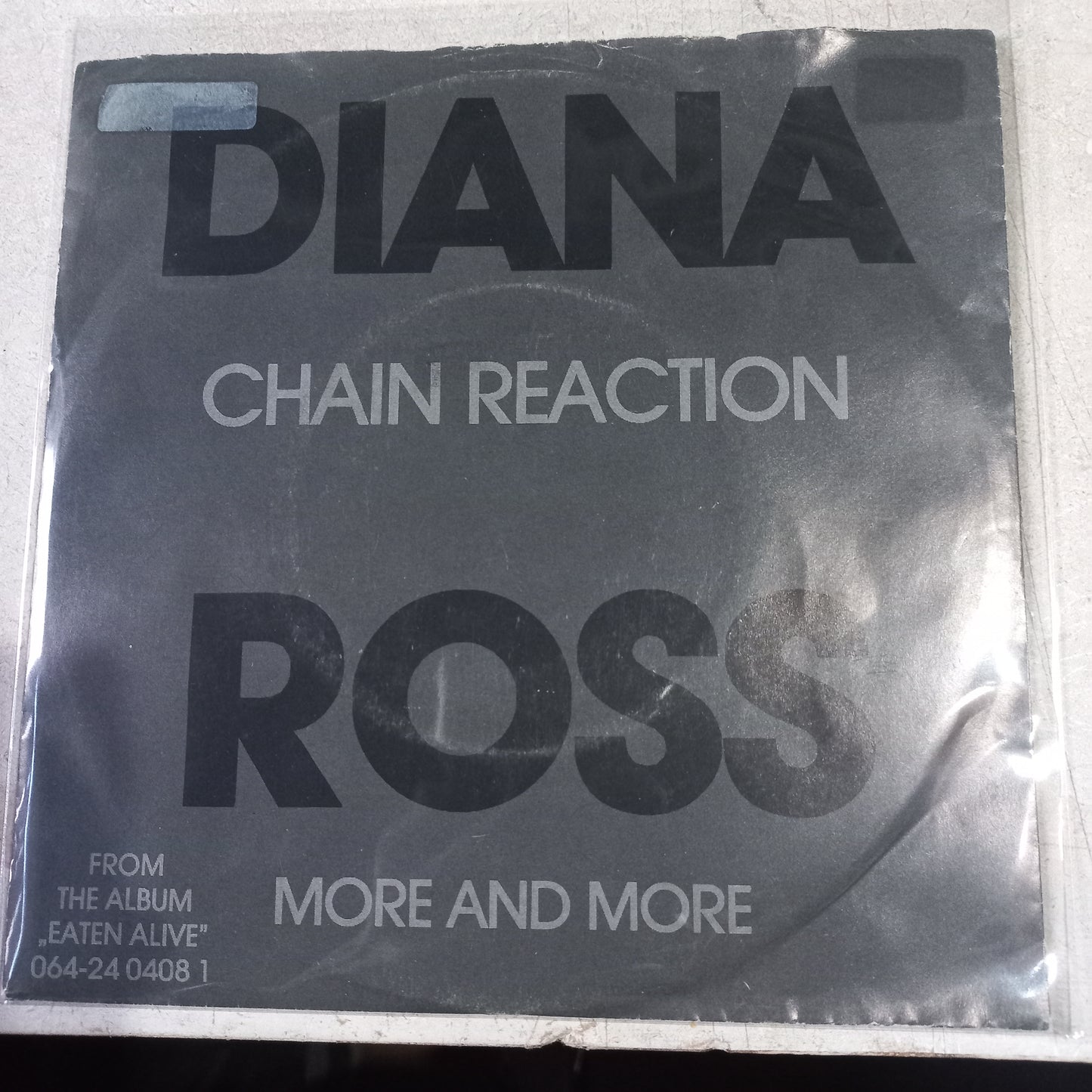 Diana Ross Chain Reaction Simple 7" Vg+ De Epoca