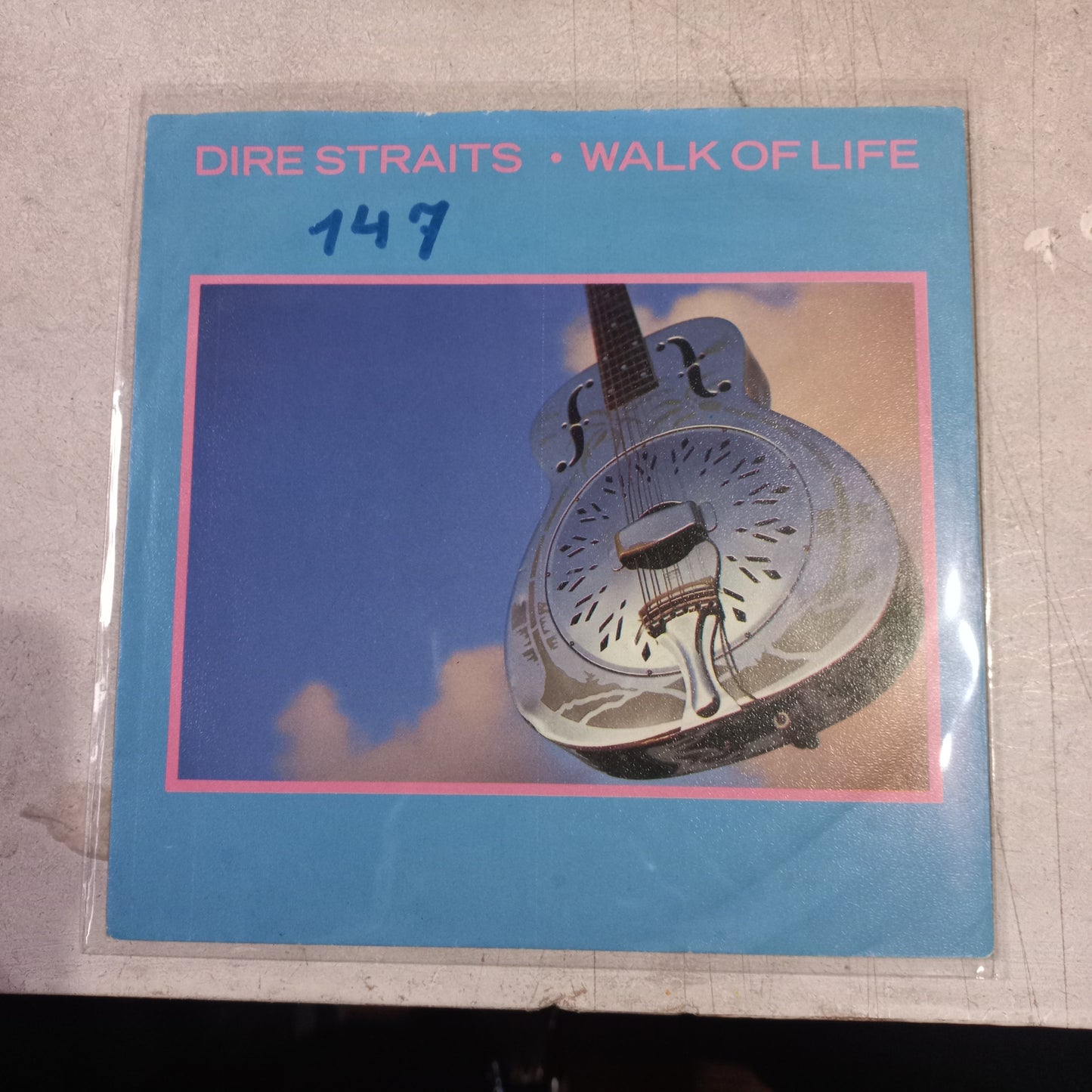 Dire Straits Walk Of Life Simple 7" Vg+ De Epoca