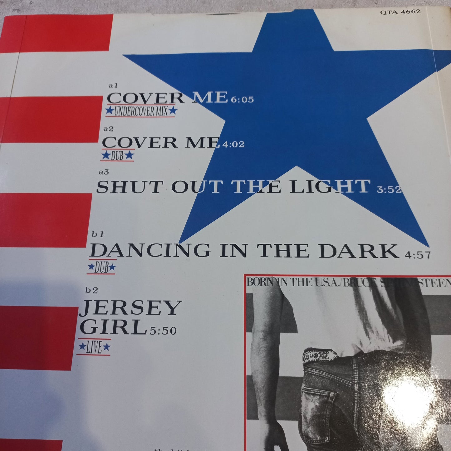 Bruce Springsteen Cover Me Maxi Near Mint