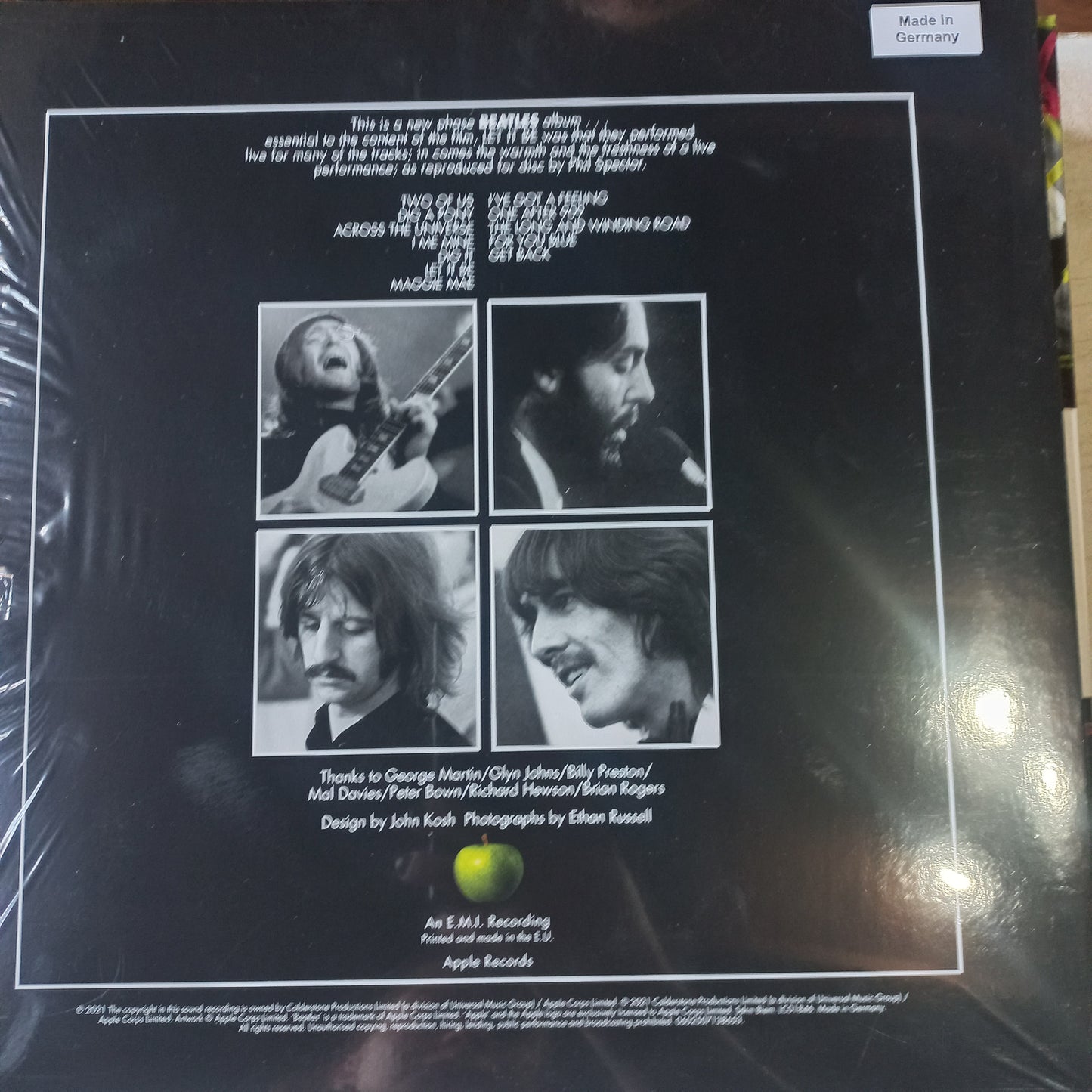 The Beatles Let It Be Lp Mint