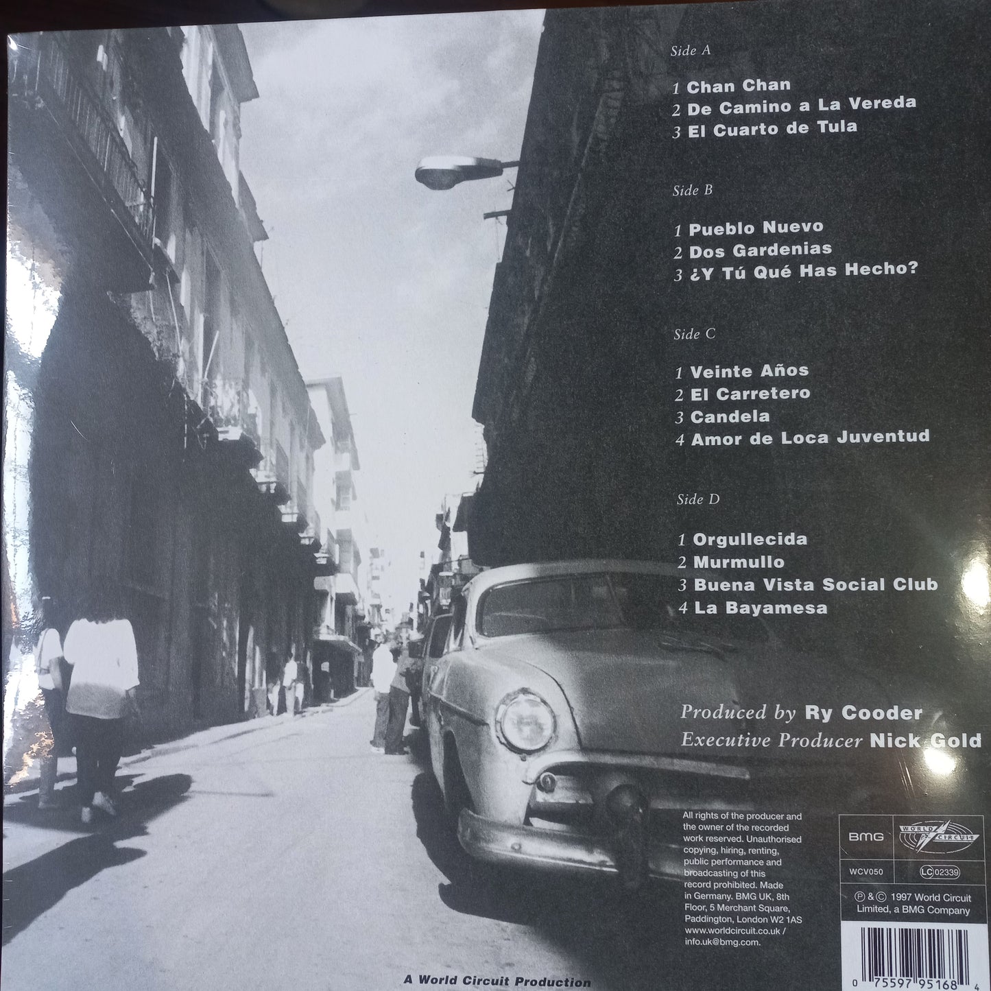 Buena Vista Social Club Buena Vista Social Club Lp Mint