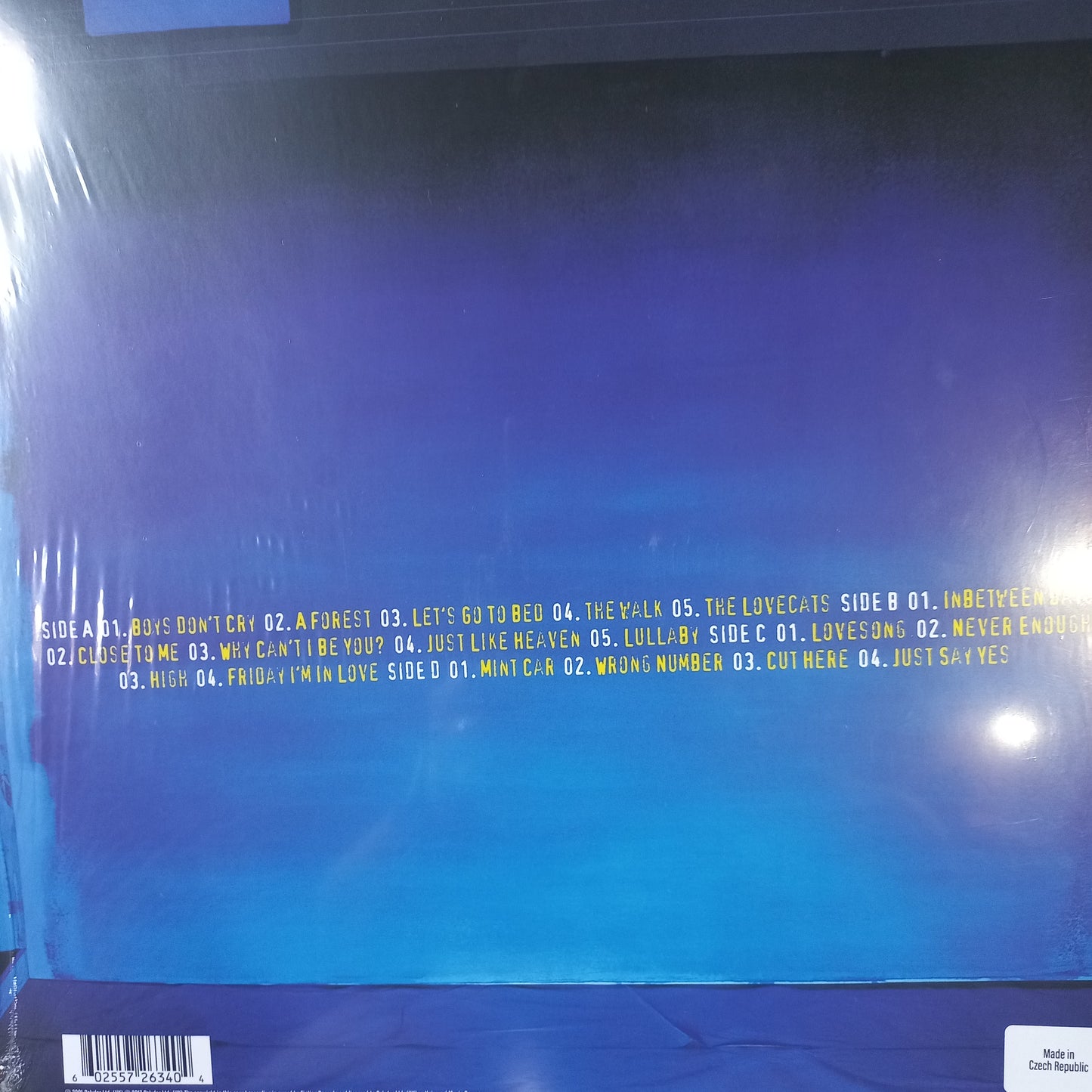 The Cure Acoustic Hits Lp Mint