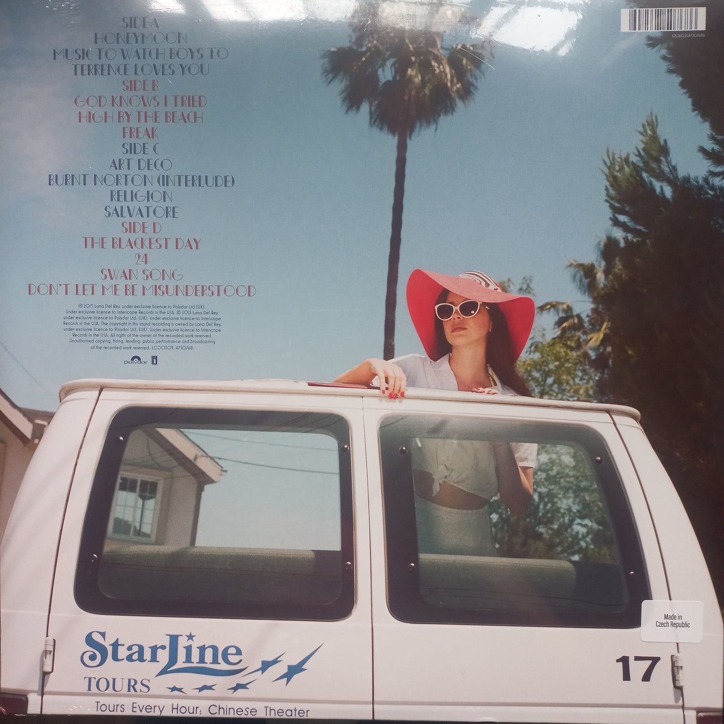 Lana Del Rey HoneyMoon Lp Mint