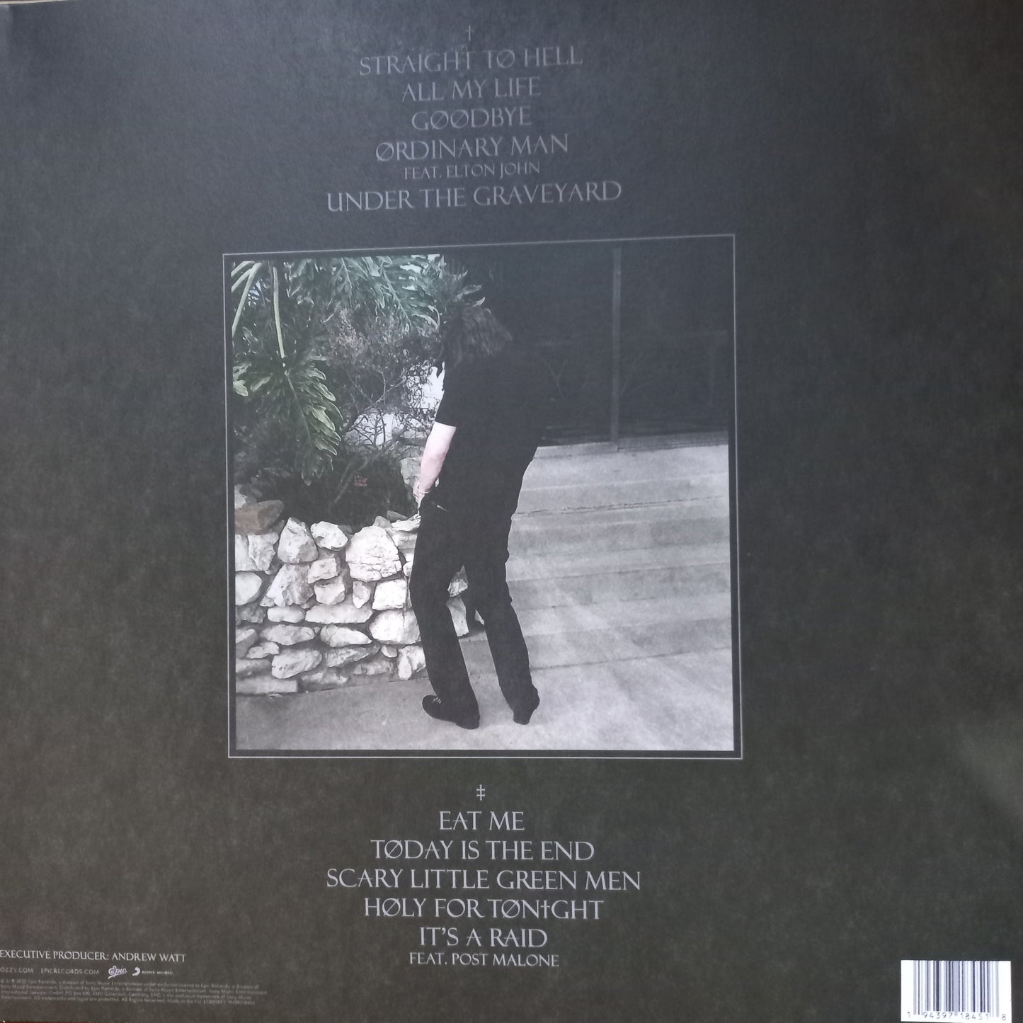 Ozzy Osbourne Ordinary Man Lp Mint