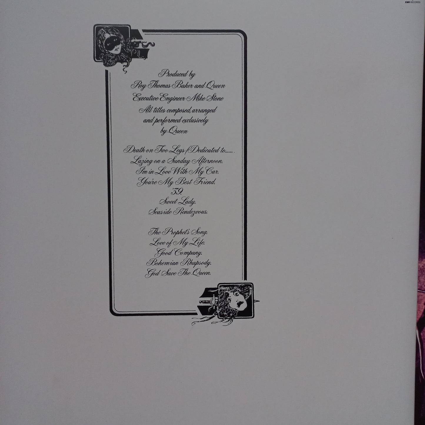 Queen A Night at the Opera Lp Mint