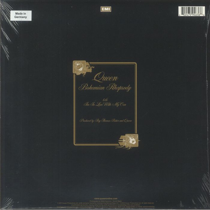 Queen Bohemian Rhapsody Maxi Nuevo de Fabrica Reedicion 2025