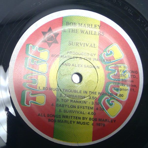 Bob Marley Survival Vinilo LP NUEVO