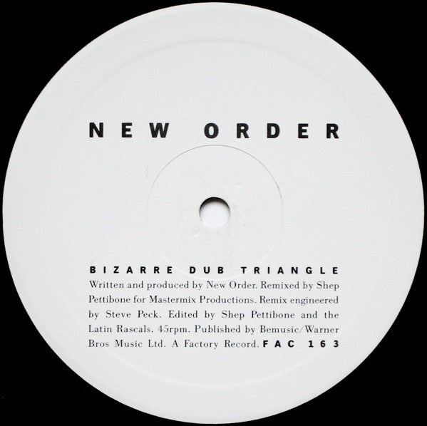 New Order Bizarre Love Triangle Maxi Near MInt