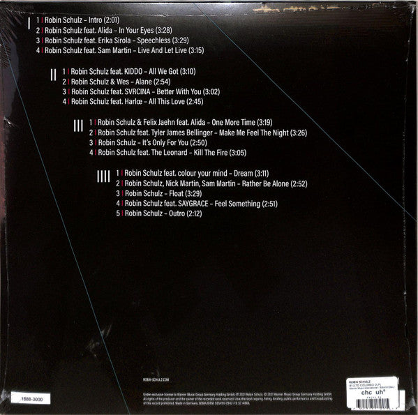 Robin Schulz IIII LP Nuevo