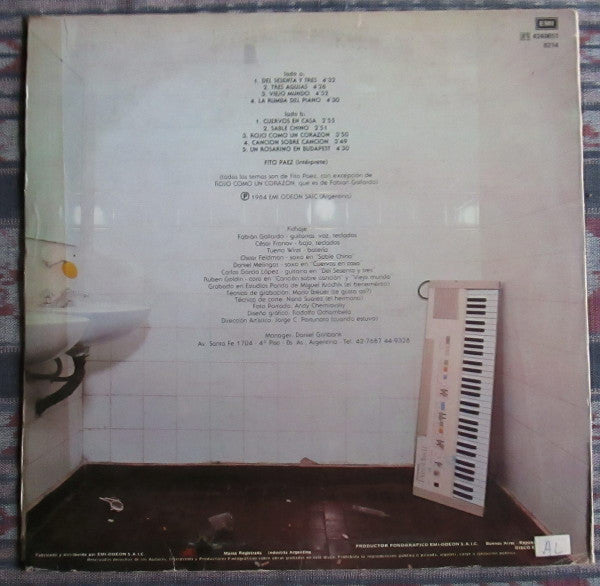 Fito Paez Del 63 LP Nuevo Cerrado