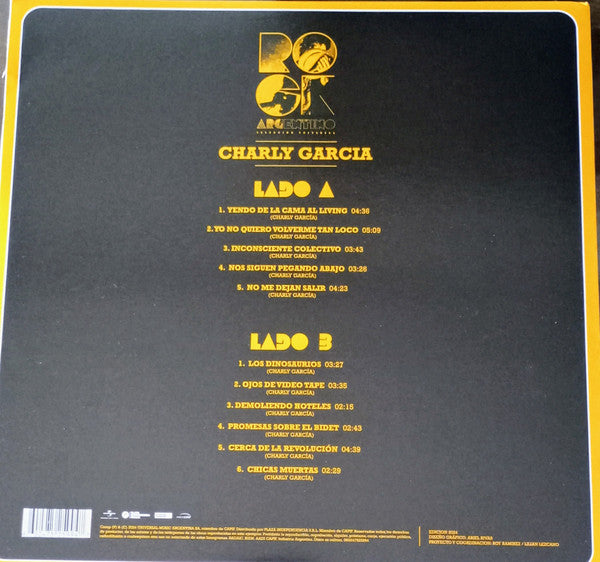 Charly Garcia Coleccion Exitos LP Nuevo Cerrado
