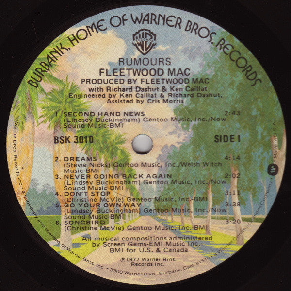 Fleetwood Mac Rumours Vinilo LP NUEVO