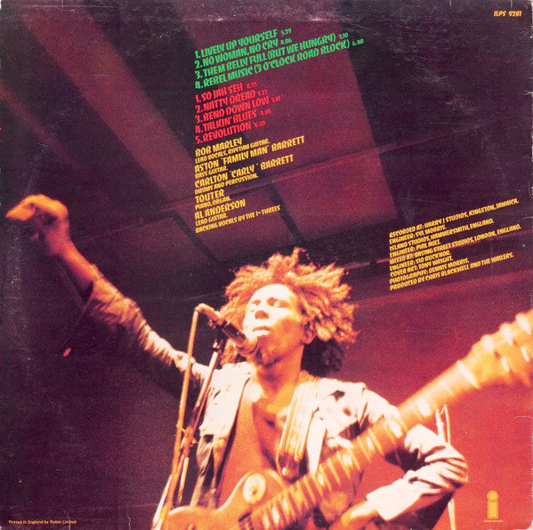 Bob Marley Natty Dread Vinilo LP NUEVO