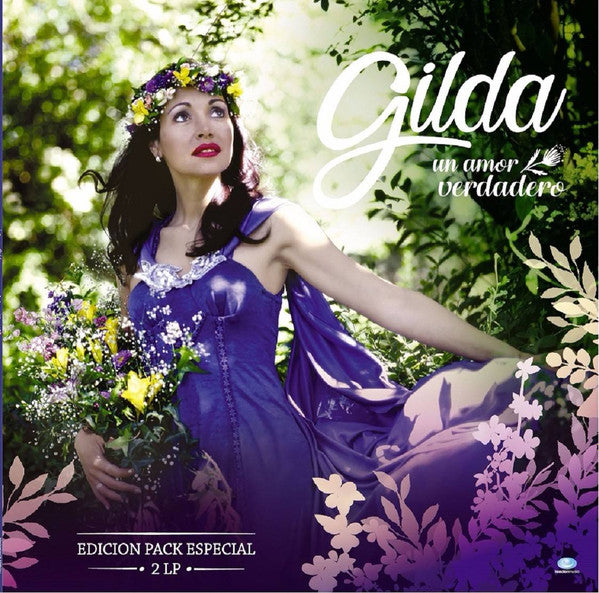 Gilda Un amor Verdadero Grandes exitos LP Nuevo + Libro extenso