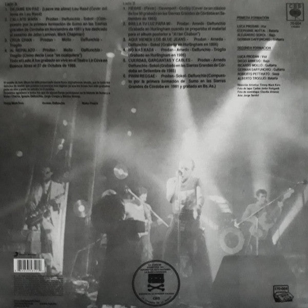 Sumo Fiebre Vinilo LP Nuevo Sellado