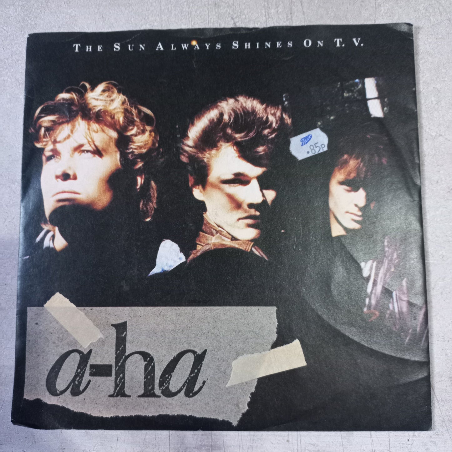 Aha The Sun Allways Shine On Tv Simple 7" Vg+ De Epoca