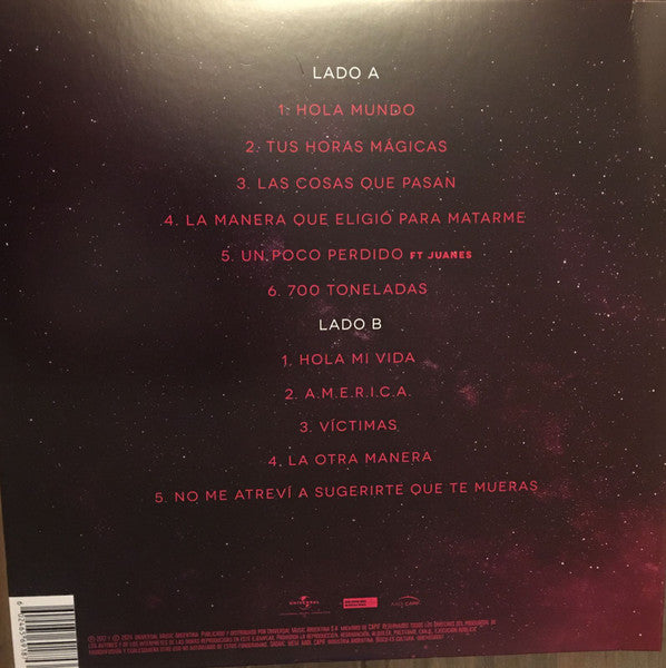 Miranda Hola Mundo LP Nuevo