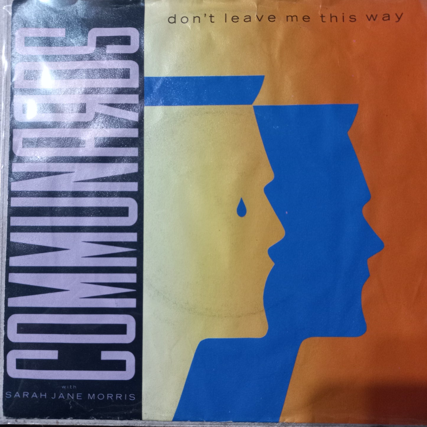 Communards Dont Leave Me This Way Simple 7" Vg+ De Epoca