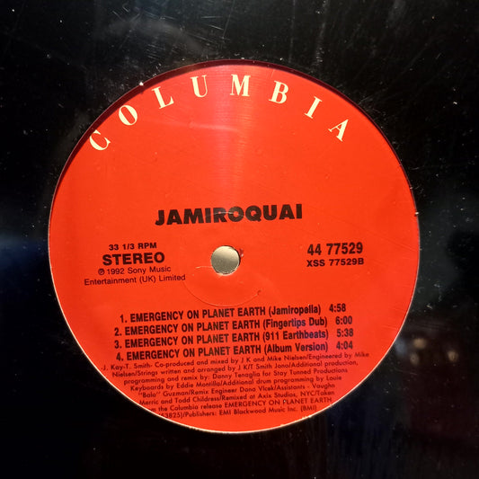 Jamiroquai Emergency on Planet Earth Maxi 2da. Mano Usado en Excelente Estado