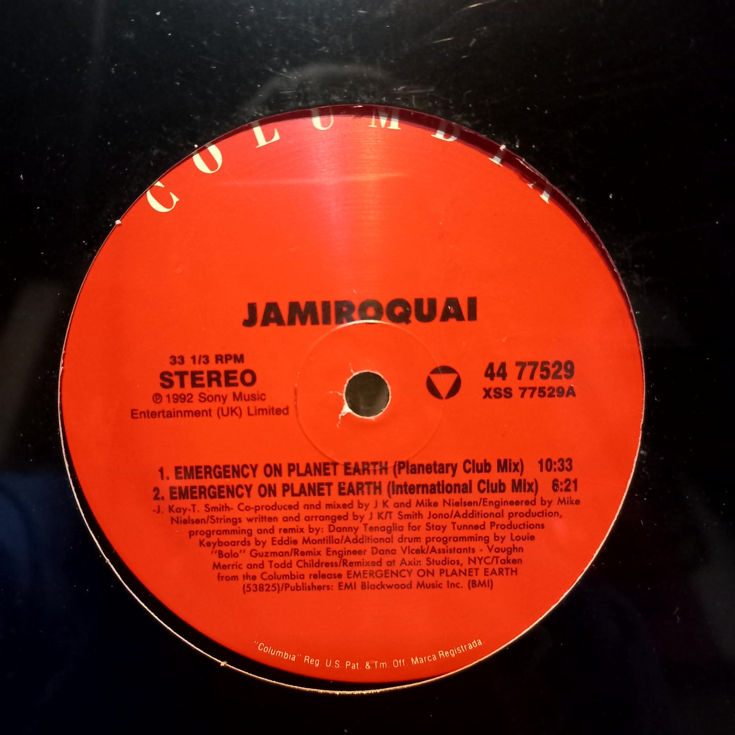 Jamiroquai Emergency on Planet Earth Maxi 2da. Mano Usado en Excelente Estado