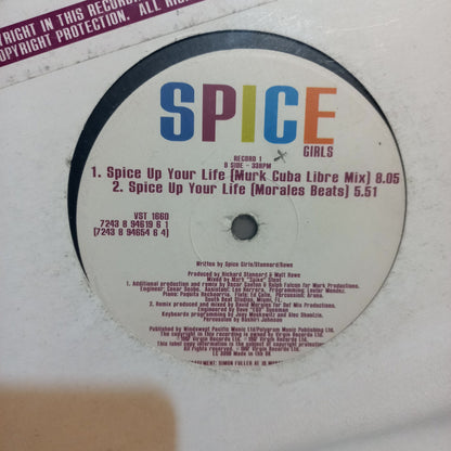 Spice Girls Spice Up Your Life Club Mixes Maxi 2da. Mano Usado en Excelente Estado