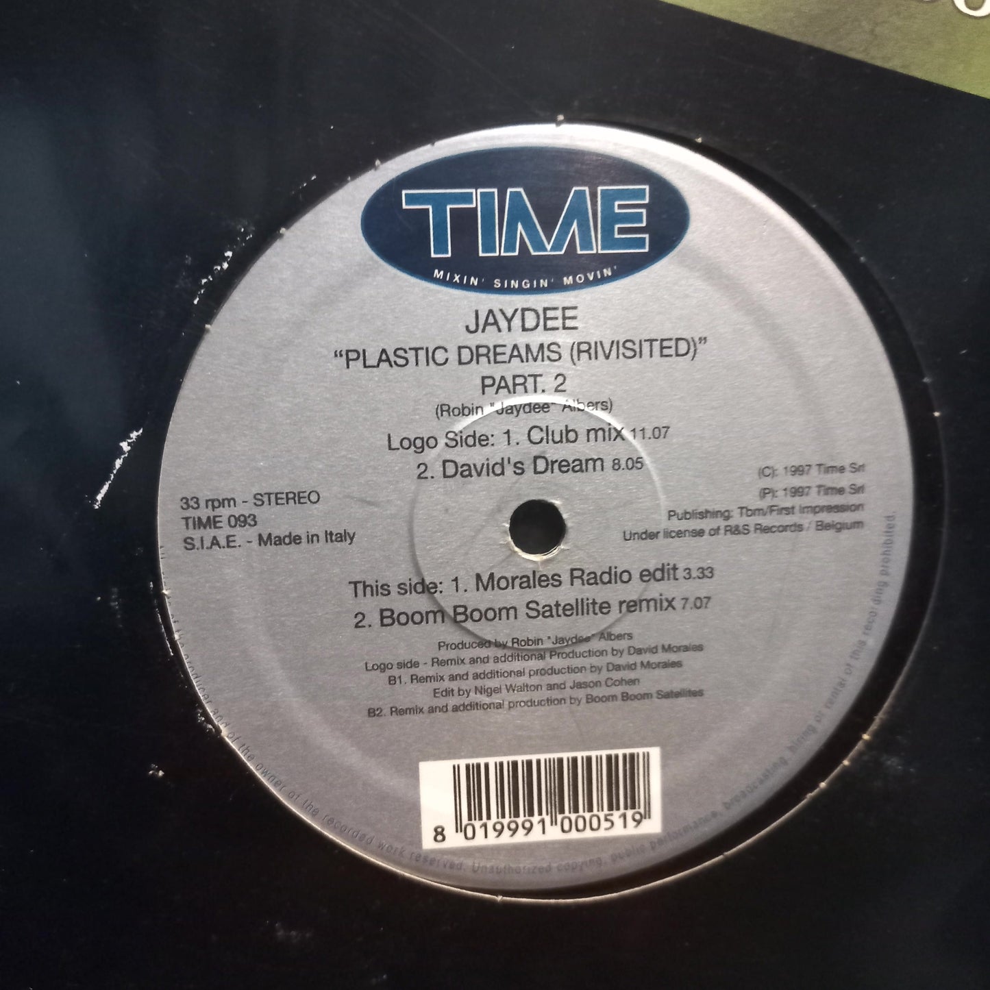 Jay Dee Plastic Dreams Remixes Maxi 2da. Mano Usado en Excelente Estado