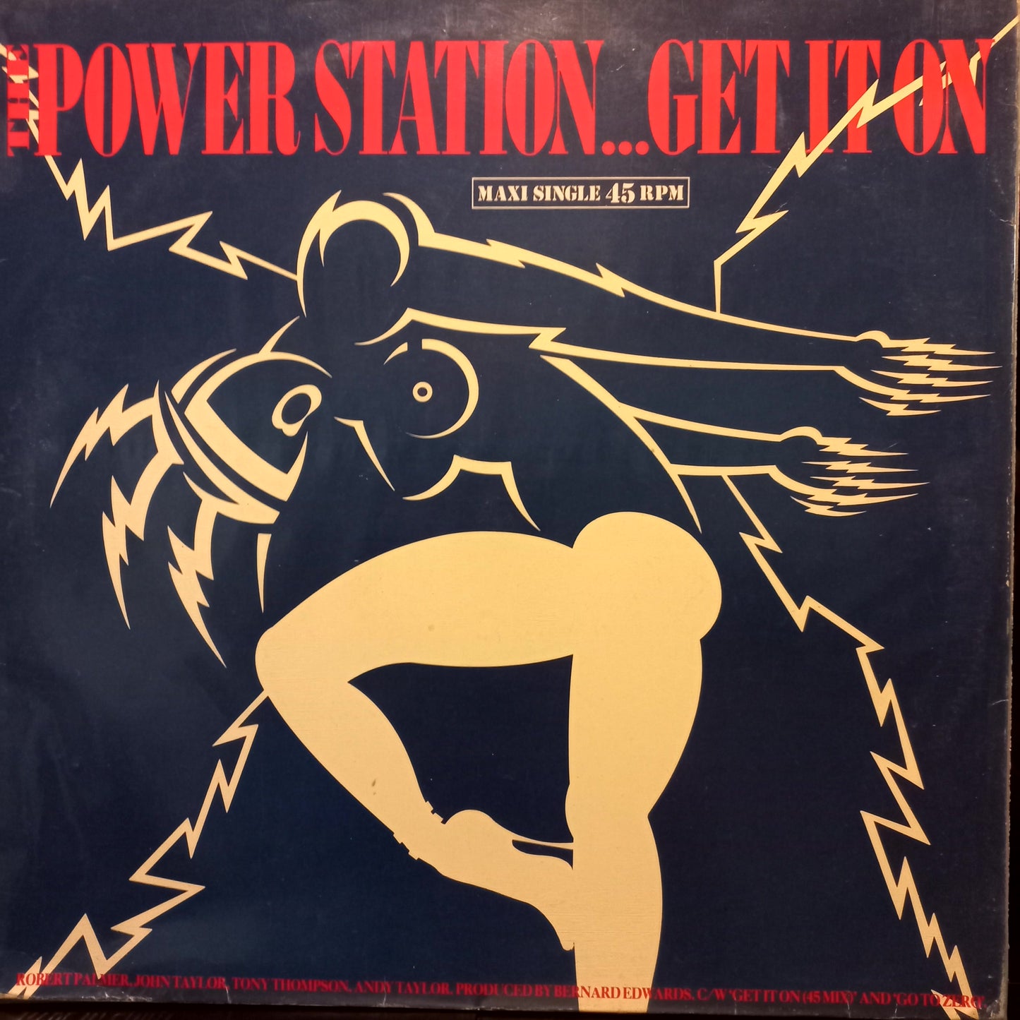 The Power Station Get It On Maxi 2da. Mano Usado en Muy Buen Y/O Excelente Estado