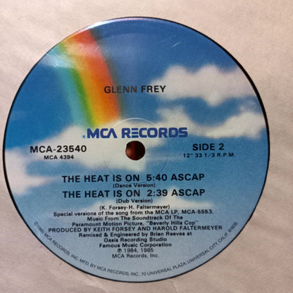 Glen Frey The heat is On Maxi 2da. Mano Usado en Muy Buen Y/O Excelente Estado