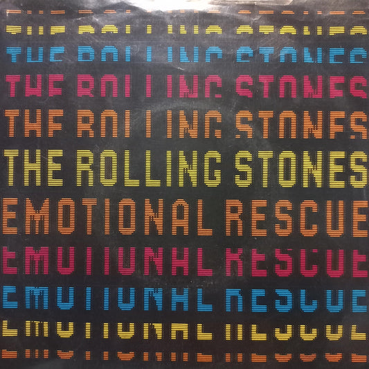 The Rolling Stones Emotional Rescue Simple 7" 2da. Mano Usado Muy Bien + hacia arriba