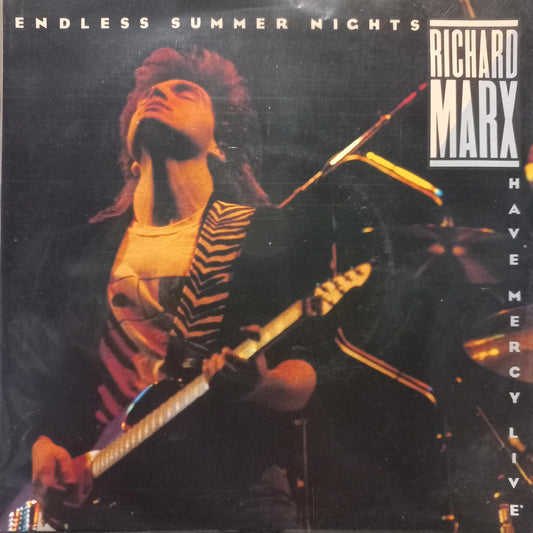 Richard Marx Endless Summer Nights Simple 7" 2da. Mano Usado Muy Bien + hacia arriba