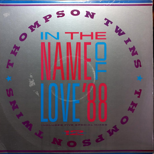 Thomson Twins In the name of Love 88 Maxi 2da. Mano Usado en Excelente Estado