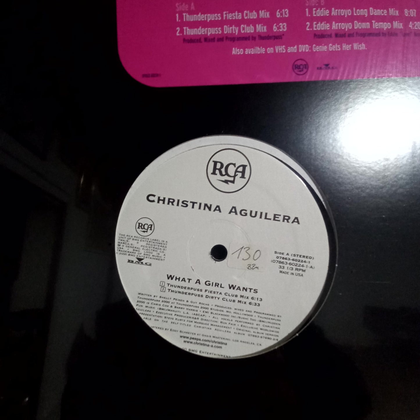 Chrisitina Aguilera What a Girl Wants Maxi 2da. Mano Usado en Excelente Estado