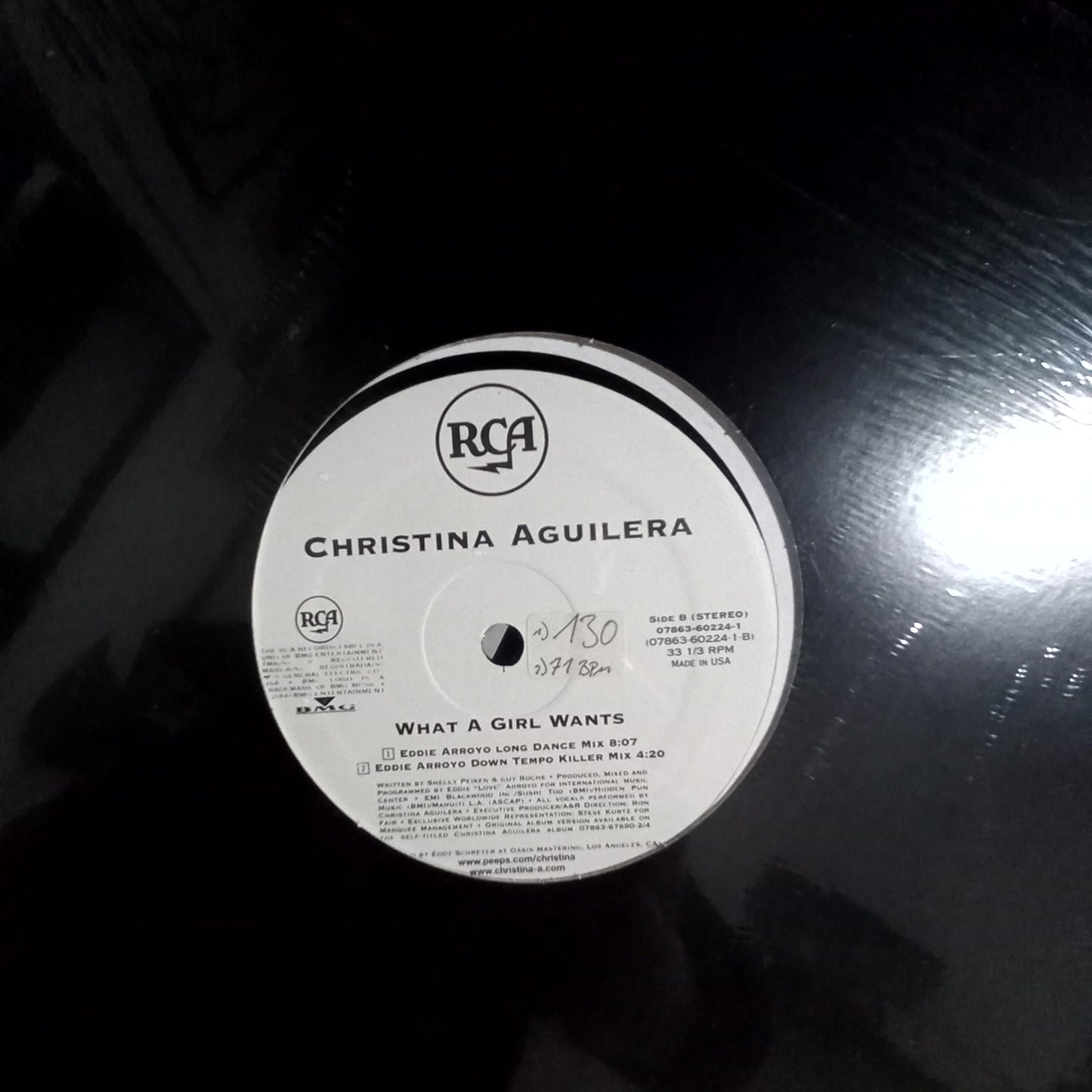 Chrisitina Aguilera What a Girl Wants Maxi 2da. Mano Usado en Excelente Estado