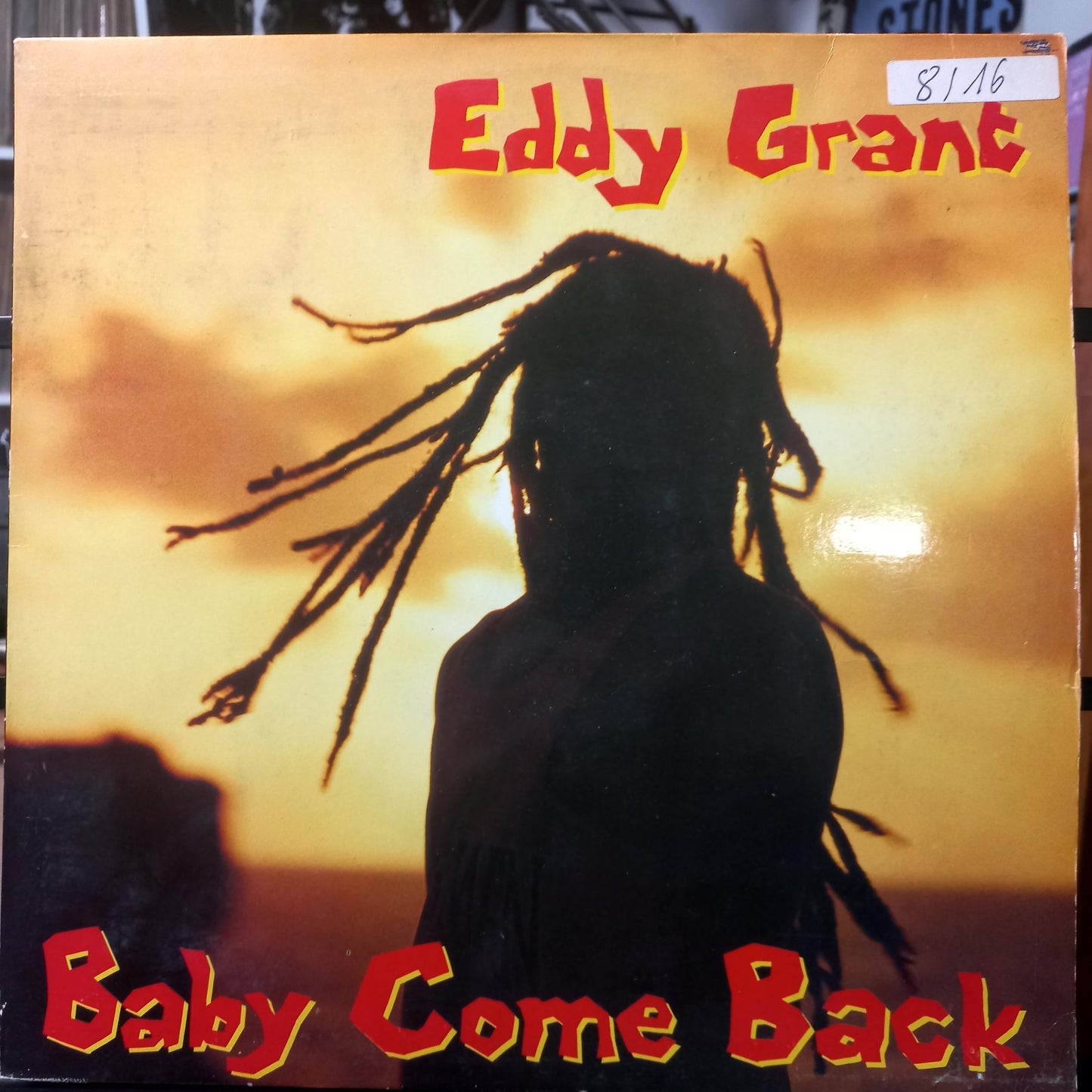 Eddie Grant Baby Come Back Maxi 2da. Mano Usado en Muy Buen y/o Excelente Estado