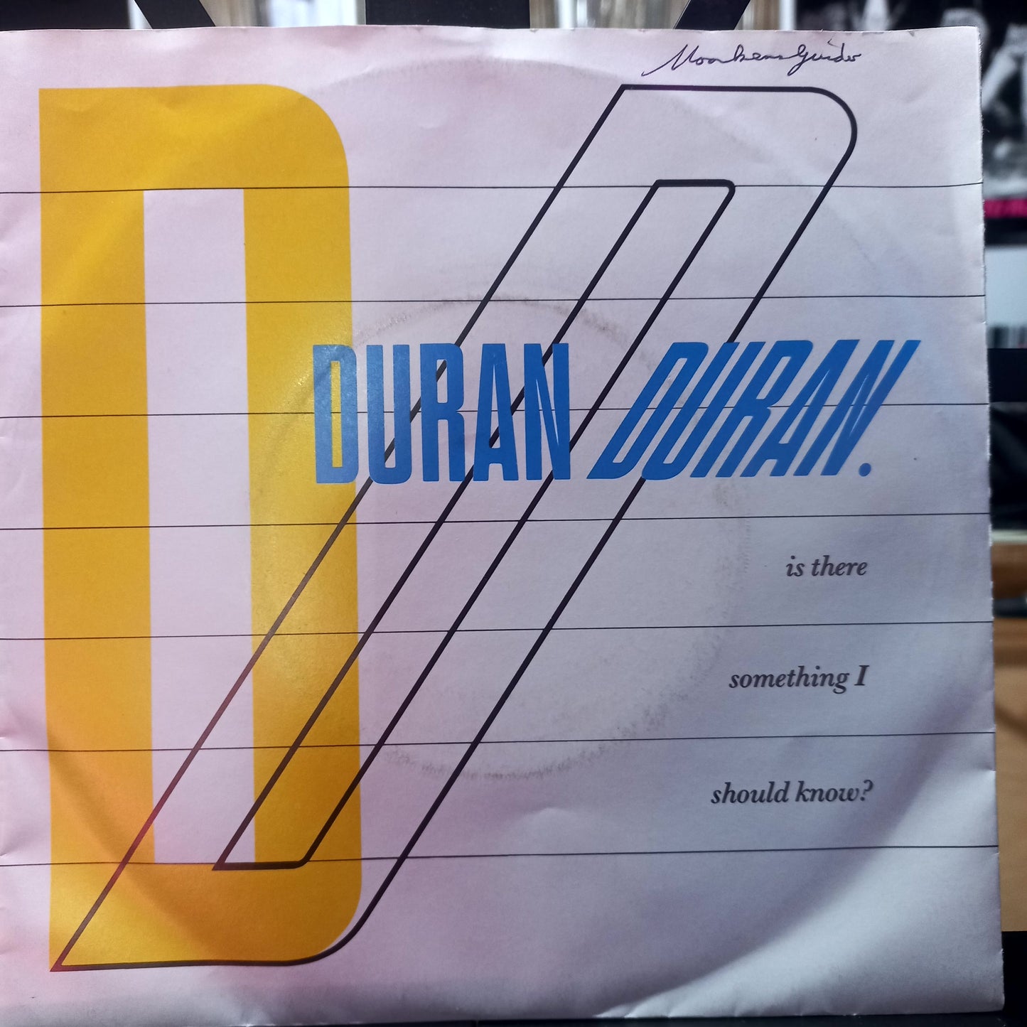 Duran Duran Is there something I should Know Simple 7" 2da. Mano Usado Muy Bien + hacia arriba