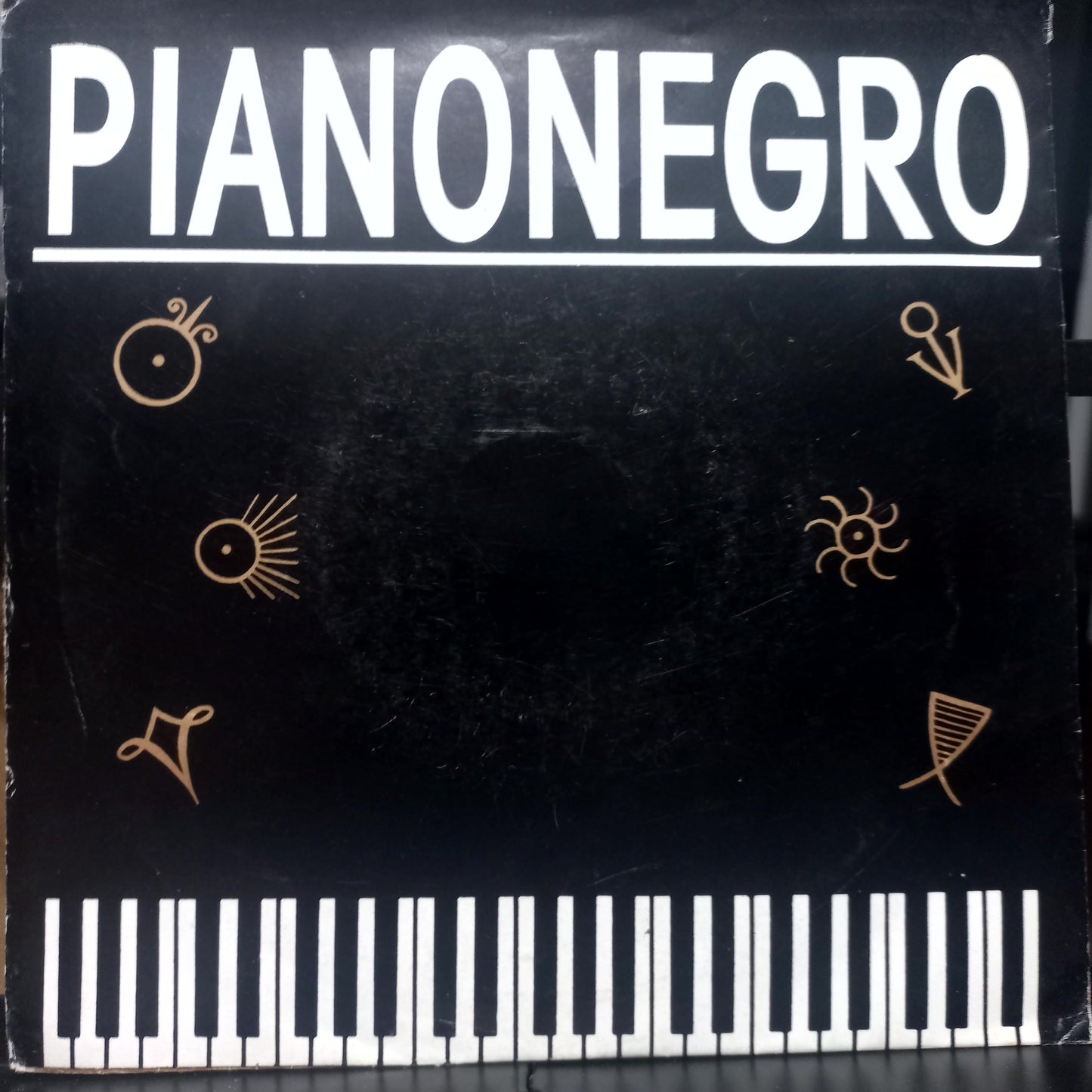 Piano Negro Piano Negro Simple 7" 2da. Mano Usado Muy Bien + hacia arriba