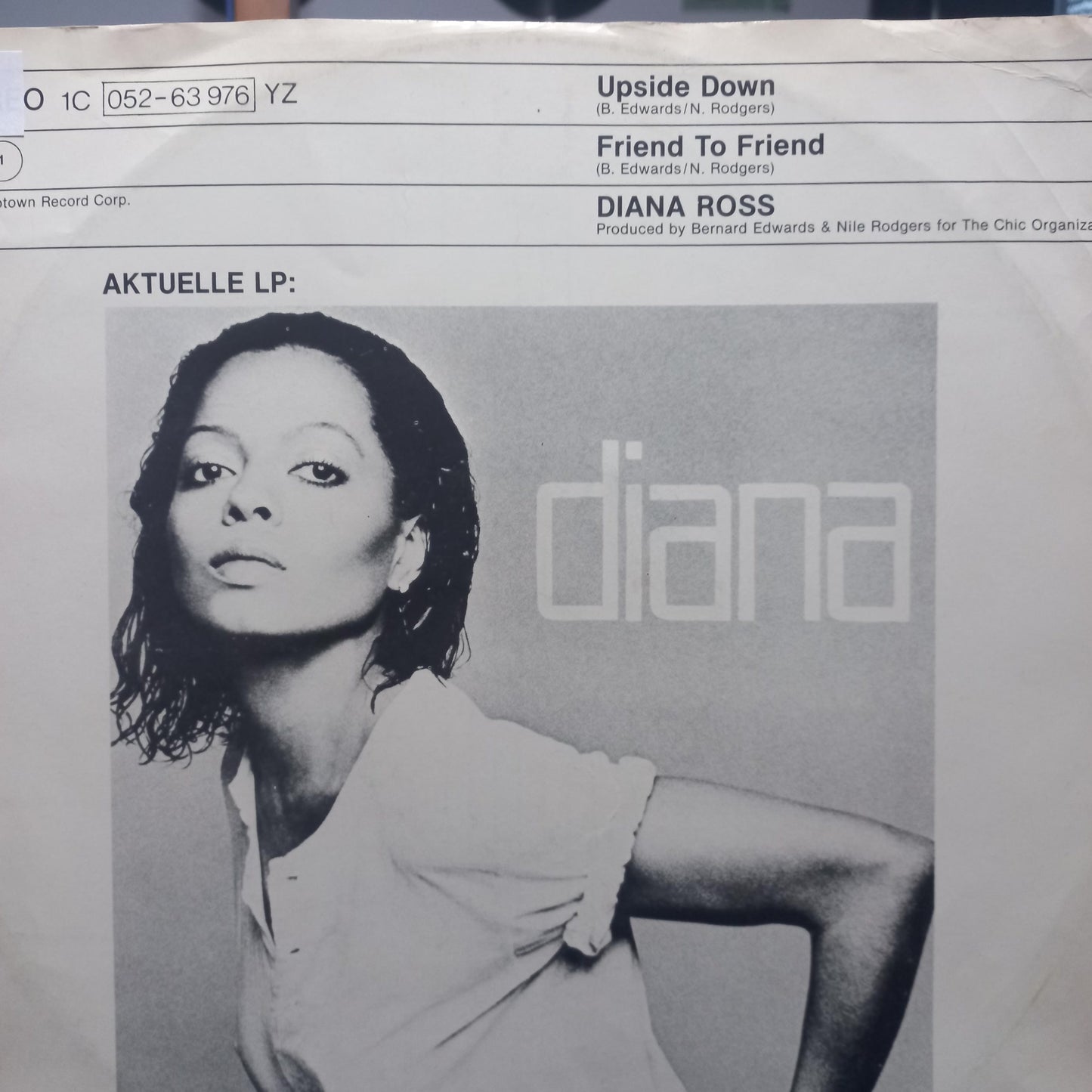 Diana Ross Upside Down Maxi 2da. Mano Usado en Excelente Estado